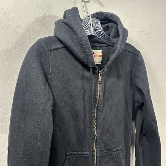 American Giant black full zip jacket size small - Picture 2 of 13